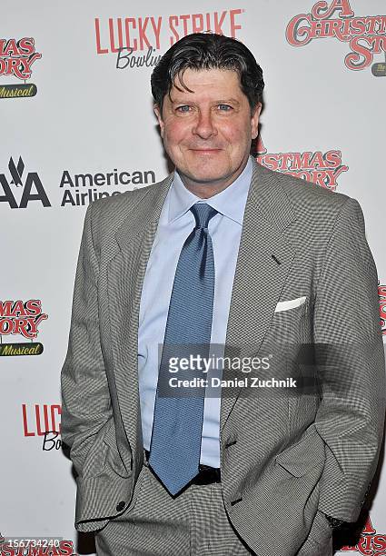 Michael McGrath attends "A Christmas Story: The Musical" broadway opening at Lunt-Fontanne Theatre on November 19, 2012 in New York City.