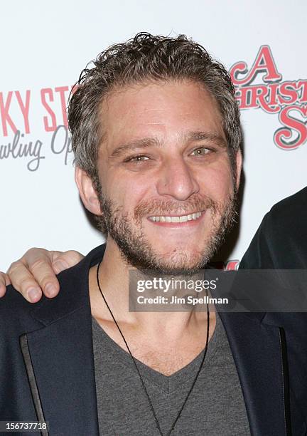 Composer Jeff Marx attends the "A Christmas Story: The Musical" Broadway Opening Night at Lunt-Fontanne Theatre on November 19, 2012 in New York City.