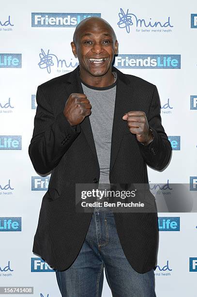 Herol Graham attends the Mind Mental Health Media Awards at BFI Southbank on November 19, 2012 in London, England.