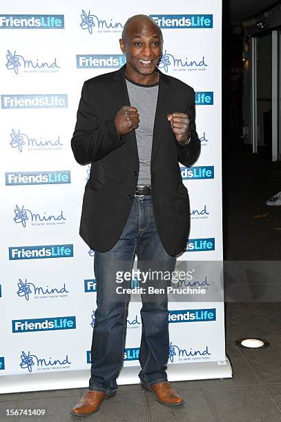 Herol Graham attends the Mind Mental Health Media Awards at BFI Southbank on November 19, 2012 in London, England.