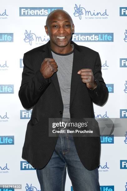 Herol Graham attends the Mind Mental Health Media Awards at BFI Southbank on November 19, 2012 in London, England.