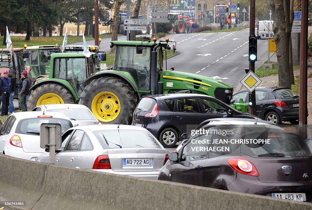 FRANCE-AGRICULTURE-CRISIS-DEMONSTRATION