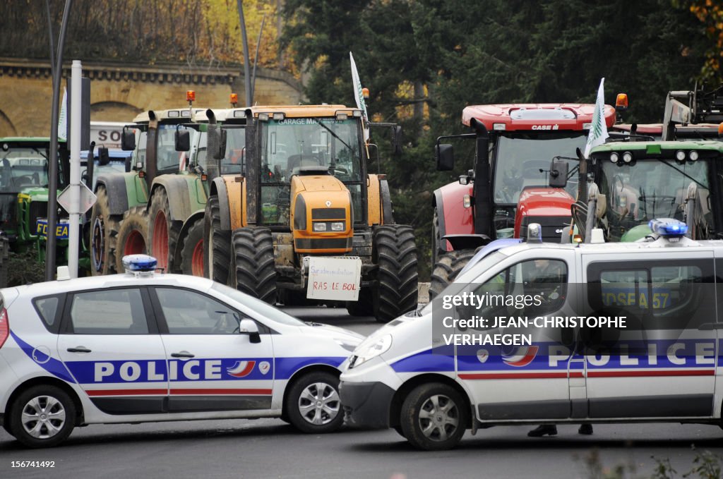 FRANCE-AGRICULTURE-CRISIS-DEMONSTRATION