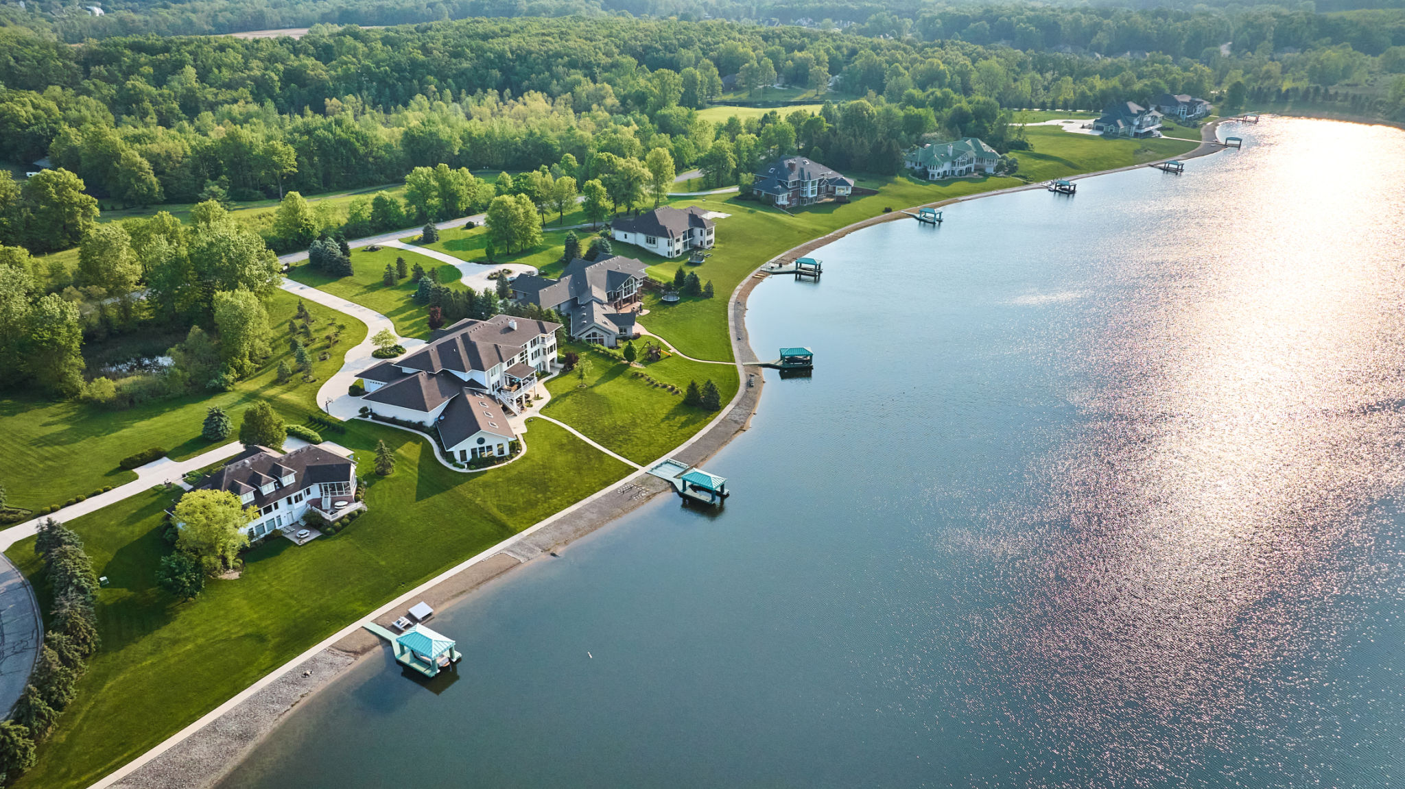 lakeside house