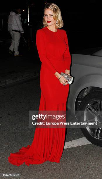 Lorelei Taron arrives at GQ Men of the Year Awards 2012 at Palace Hotel on November 19, 2012 in Madrid, Spain.