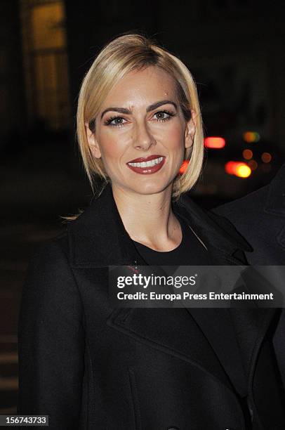 Kira Miro arrives at GQ Men of the Year Awards 2012 at Palace Hotel on November 19, 2012 in Madrid, Spain.