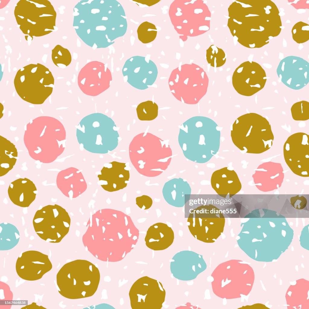 Basic Spots Pattern Spots Seamless Pattern High-Res Vector Graphic - Getty Images
