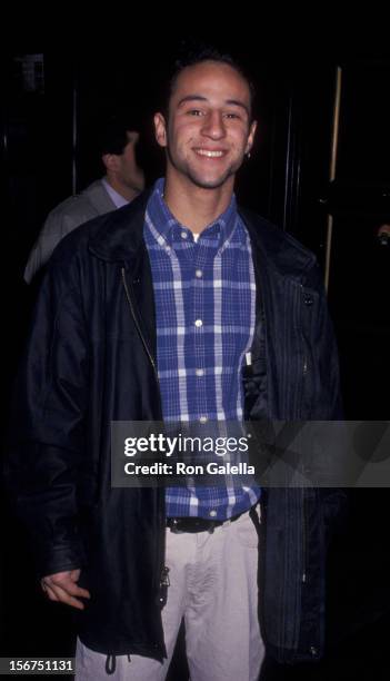 Lillo Brancato attends the screening of "Serial Mom" on April 4, 1994 at Loew's Screening Room in New York City.