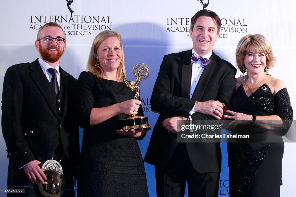 40th International Emmy Awards -  Press Room