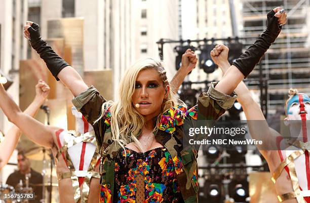 Kesha appears on NBC News' "Today" show --