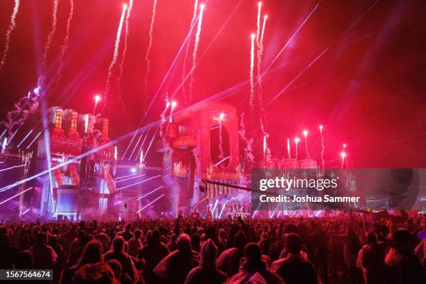 General view during Parookaville 2023 on July 23, 2023 in Weeze, Germany.