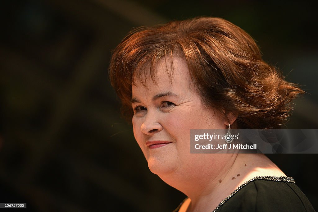 Susan Boyle Signs Her New Album At HMV Glasgow