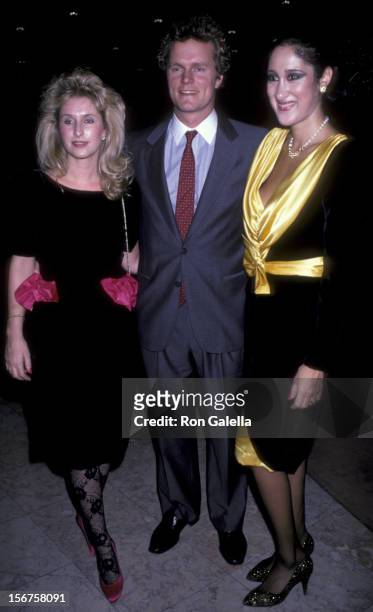Kathy Hilton, Rick Hilton and Francesca Braschi attend Francesca Braschi Fashion Show on November 14, 1985 at Saks Fifth Avenue in New York City.