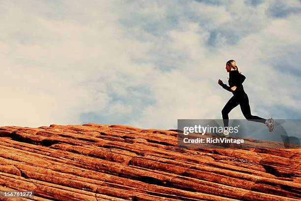 ridge runner - red rocks stock pictures, royalty-free photos & images