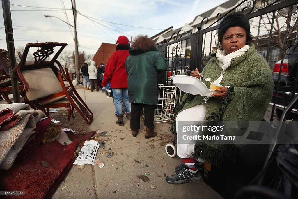 New York And New Jersey Continue To Deal With Aftermath Of Hurricane Sandy