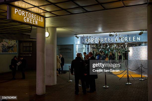 General views before the Star Hu store launch party on November 20, 2012 in London, United Kingdom.