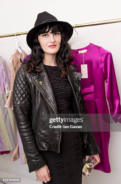 Ren Harvieu attends the Star Hu store launch party on November 20, 2012 in London, United Kingdom.