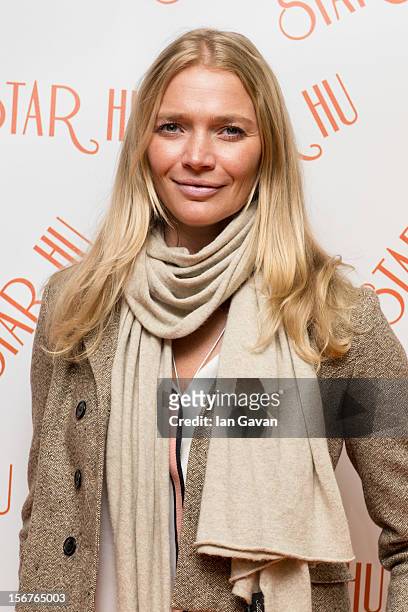 Jodie Kidd attends the Star Hu store launch party on November 20, 2012 in London, United Kingdom.