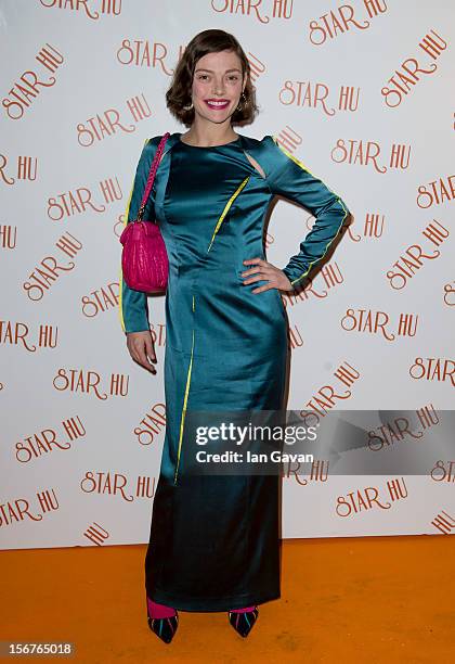 Camilla Rutherford attends the Star Hu store launch party on November 20, 2012 in London, United Kingdom.