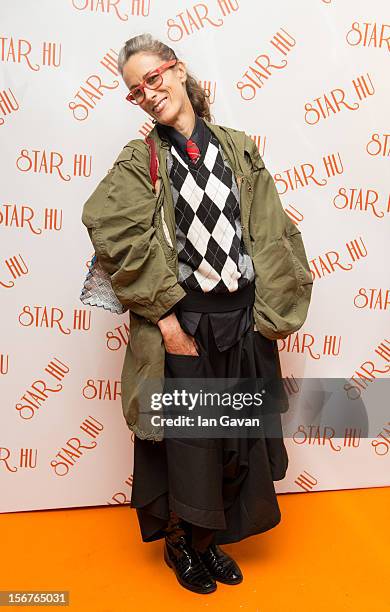 Caryn Franklin attends the Star Hu store launch party on November 20, 2012 in London, United Kingdom.