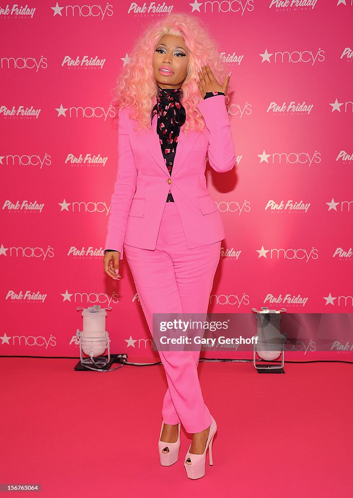 Nicki Minaj's "Pink Friday" Fragrance  Holiday Season Celebration