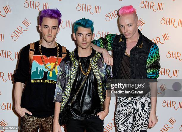 Plastic' attend the Star Hu store launch party on November 20, 2012 in London, United Kingdom.