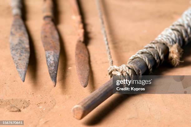 african longbow or bow - string stock pictures, royalty-free photos & images