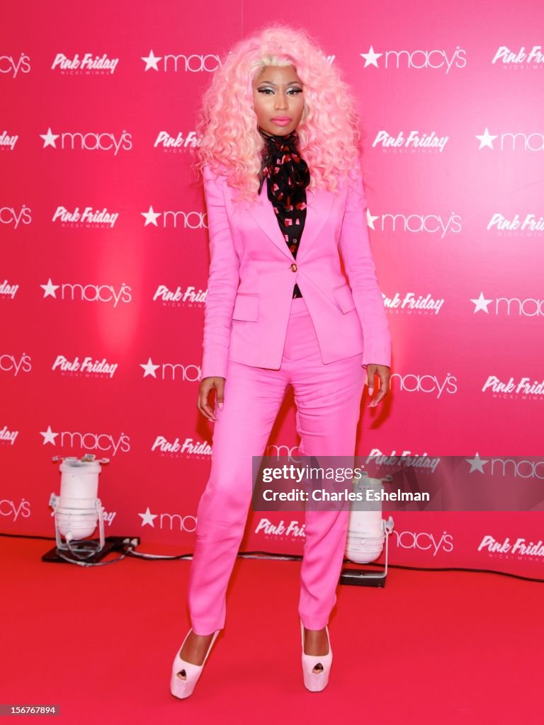 Nicki Minaj's "Pink Friday" Fragrance  Holiday Season Celebration