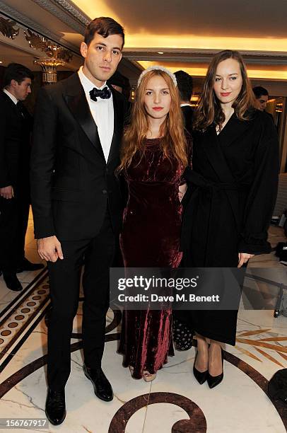 Mark Ronson attends a drinks reception at the Amy Winehouse Foundation Ball held at The Dorchester on November 20, 2012 in London, England.