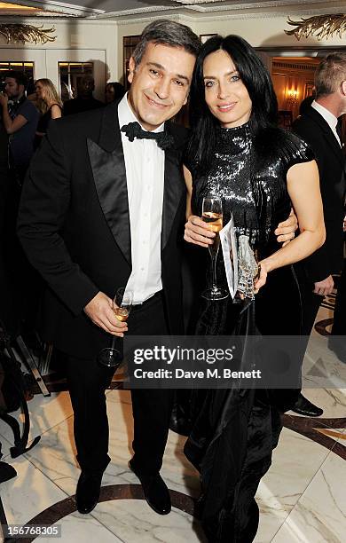 Laurence Kirschel attends a drinks reception at the Amy Winehouse Foundation Ball held at The Dorchester on November 20, 2012 in London, England.