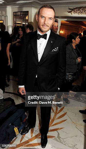 Matt Goss attends a drinks reception at the Amy Winehouse Foundation Ball held at The Dorchester on November 20, 2012 in London, England.