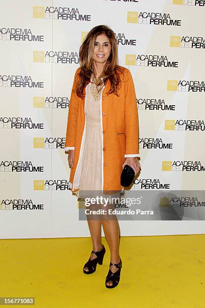 Susana Campuzano attends Academia del perfume awards photocall at Casa de America on November 20, 2012 in Madrid, Spain.