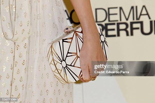 Leticia Dolera attends Academia del perfume awards photocall at Casa de America on November 20, 2012 in Madrid, Spain.