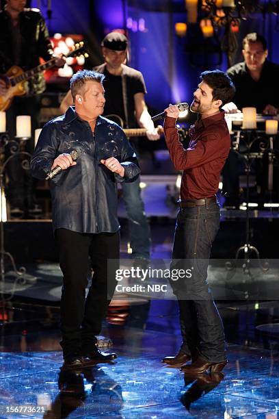 Live Show" Episode 319B -- Pictured: Rascal Flatts, Cody Belew --