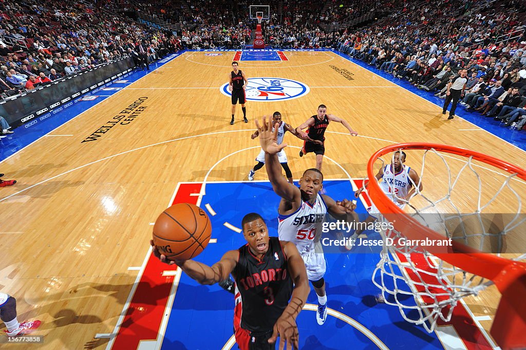 Toronto Raptors v Philadelphia 76ers