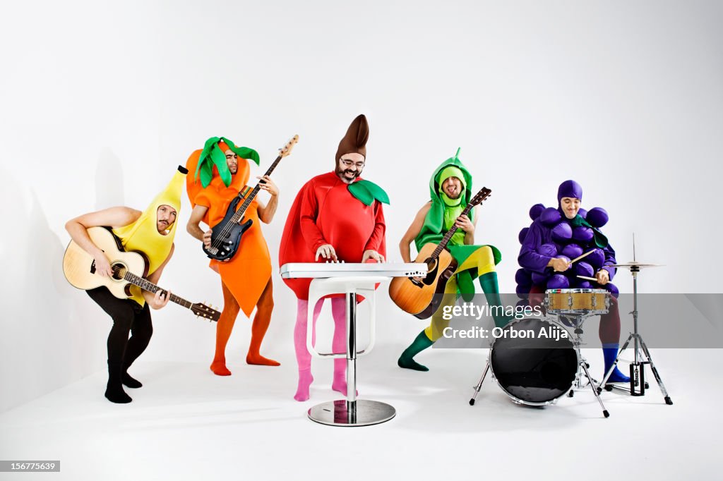 Vegetables Rock band