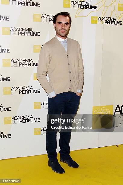 Ion Fiz attends Academia del perfume awards photocall at Casa de America on November 20, 2012 in Madrid, Spain.