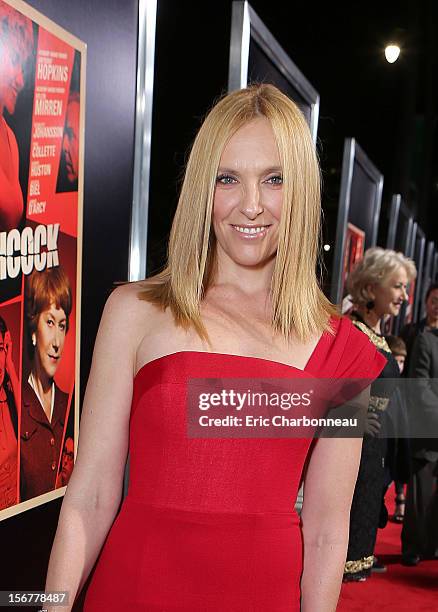 Toni Collette at Fox Searchlight Pictures' "Hitchcock" Los Angeles Premiere held at AMPAS Samuel Goldwyn Theater on November 20, 2012 in Beverly...