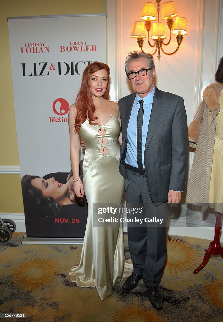 Lifetime Celebrates The Premiere Of "Liz & Dick" With The Cast, Crew And Other VIPs At A Private Dinner