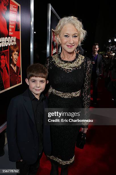 Felix Mirren and Felix Mirren at Fox Searchlight Pictures' "Hitchcock" Los Angeles Premiere held at AMPAS Samuel Goldwyn Theater on November 20, 2012...