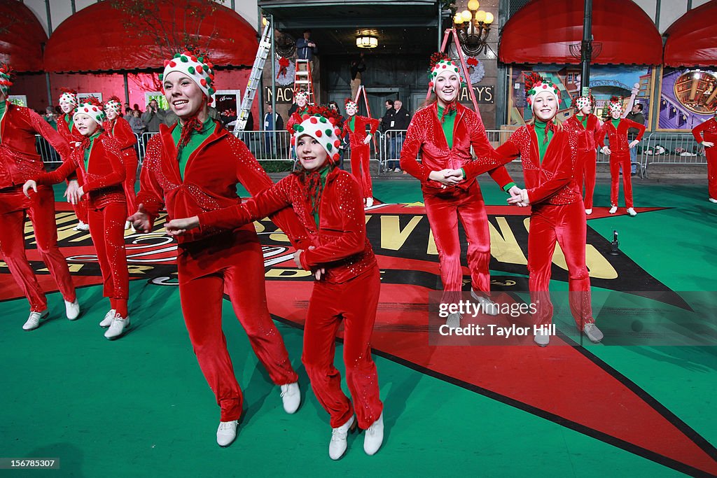 86th Anniversary Macy's Thanksgiving Day Parade Rehearsals - Day 2