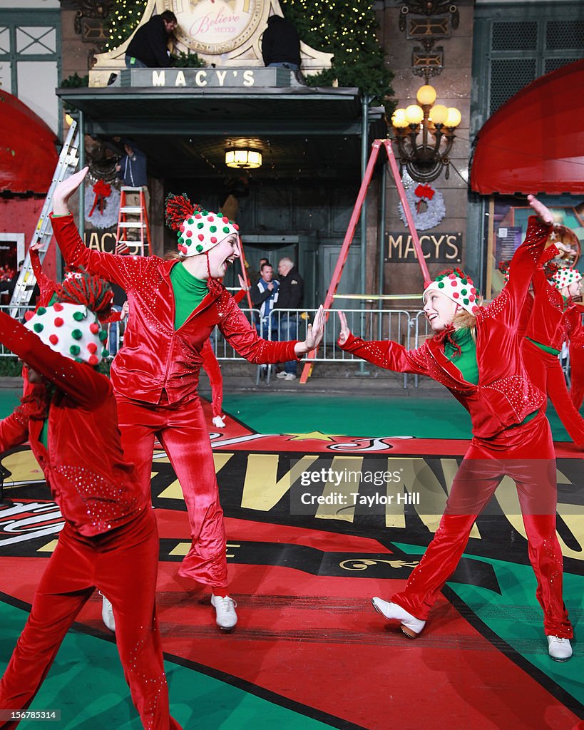 86th Anniversary Macy's Thanksgiving Day Parade Rehearsals - Day 2