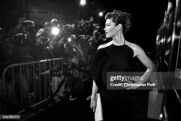 Actress Jessica Biel arrives at the premiere of Fox Searchlight Pictures' 'Hitchcock' at the Academy of Motion Picture Arts and Sciences Samuel...