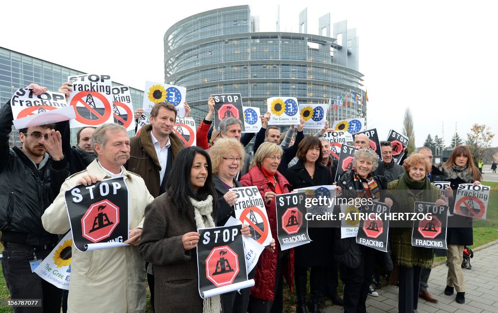 FRANCE-EU-SHALE-GAS-PROTEST