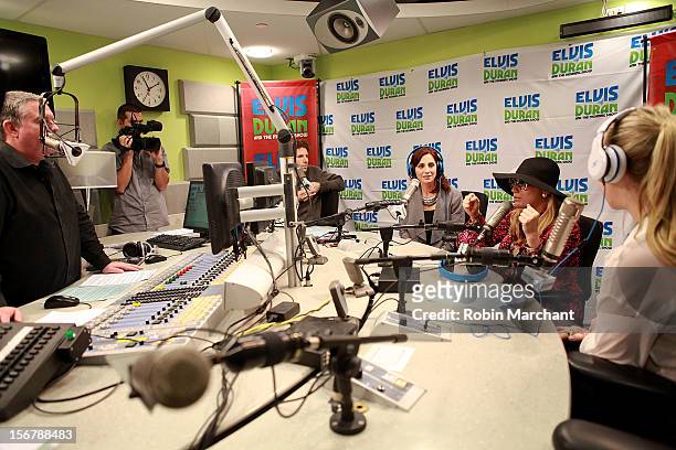 Recording artist Ke$ha visits at Z100 Studio on November 20, 2012 in New York City.