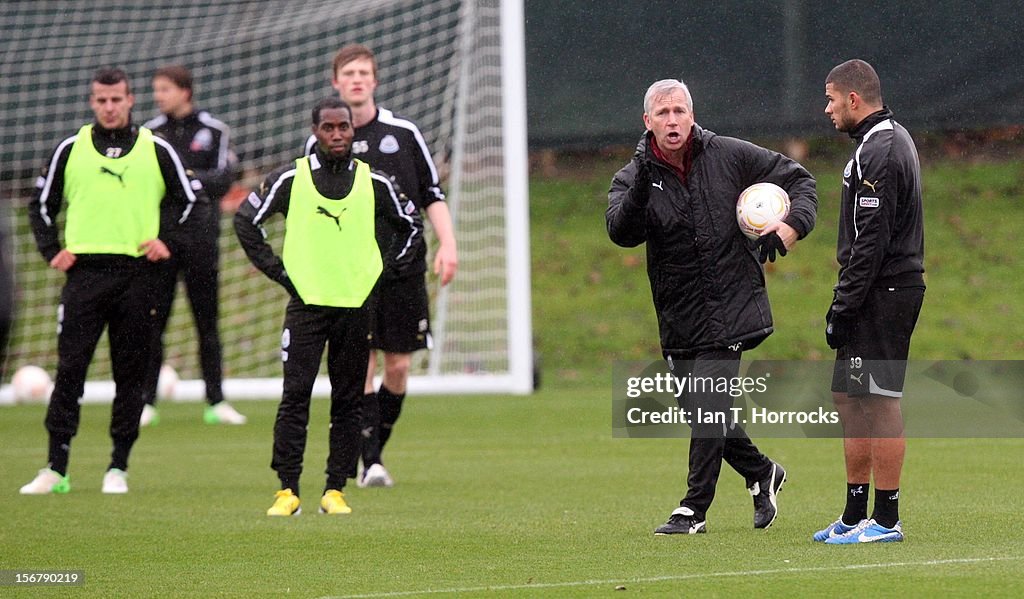 Newcastle United Training Session