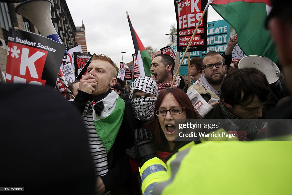 Thousands Of Students March In Support Of Education And The Welfare State