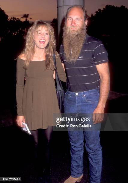 Actress Park Overall and date Bill Reid attend the Seventh Annual Viewers for Quality Television Awards on September 21, 1991 at the Universal Hilton...