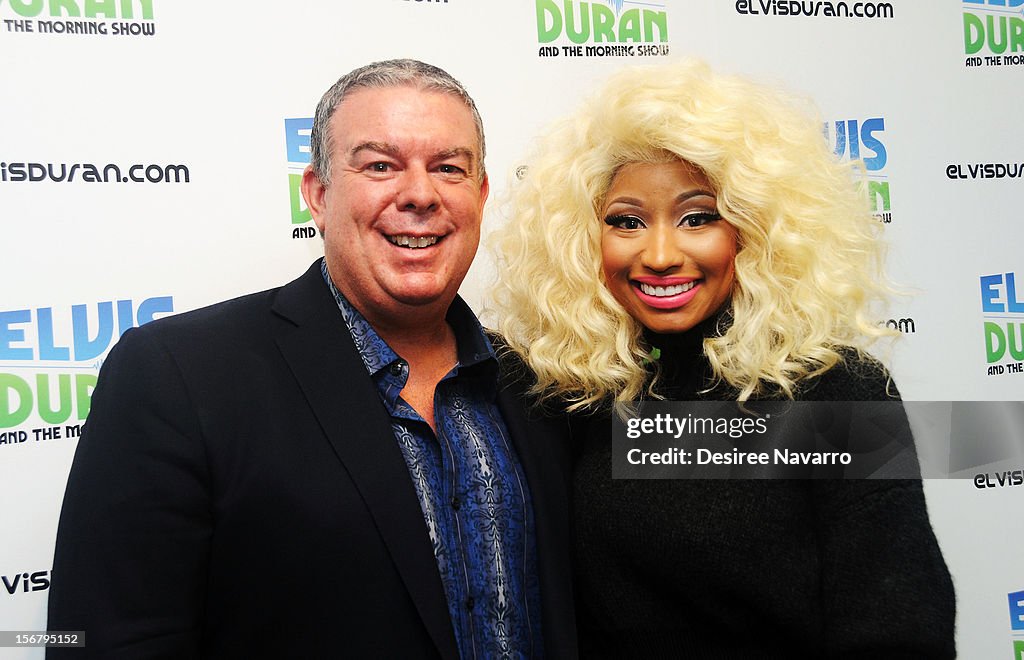 Nicki Minaj Visits Elvis Duran Z100 Morning Show