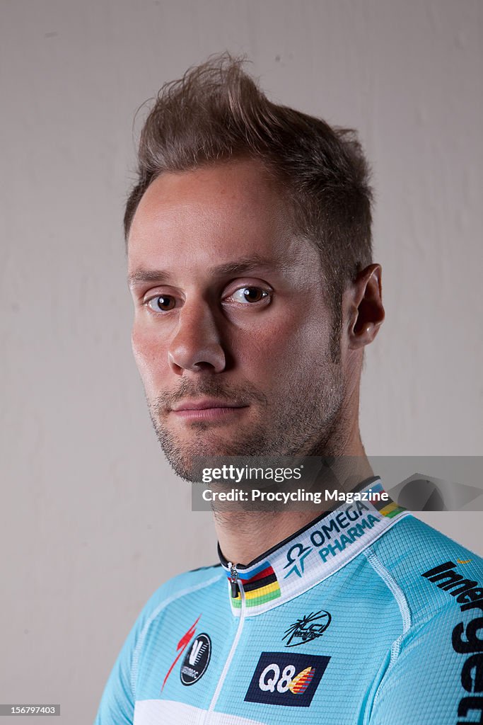 Tom Boonen Portrait Shoot - April 2012